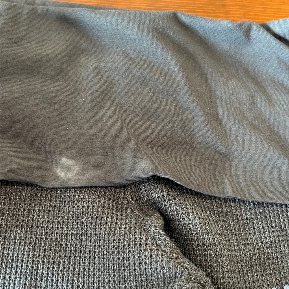 Boys Lie - That's Why Thermal Pants Mint Grey Flare Fold Over Waistband - Size L - Picture 6 of 11